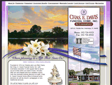 Tablet Screenshot of chasdavis.com